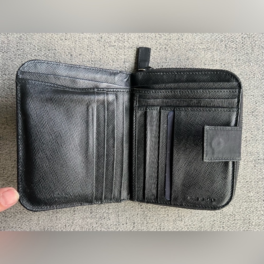 Prada Tessuto Nylon Black vintage 2005 Compact Wallet - Picture 3 of 15